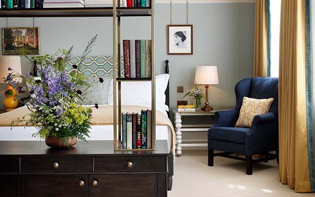 Bedrooms are plush and comfortable
