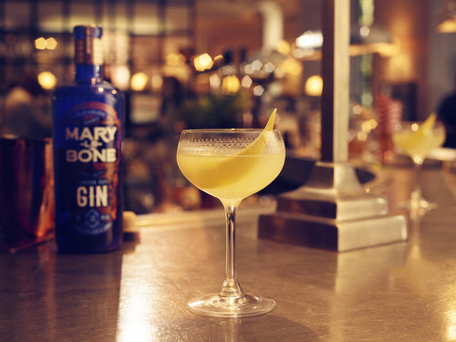 London Calling Marylebone gin cocktail from 108 Bar