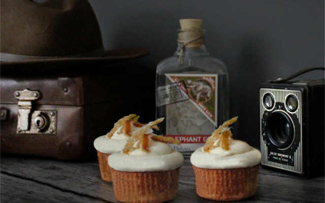 Negroni cupcake