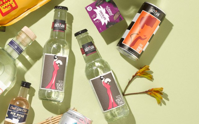 Artisan Yuzu Tokyo Tonic and Fiery Ginger Beer
