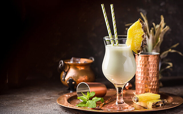 Creamy Tropical Cocktail