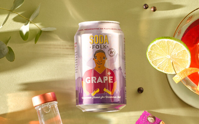 Soda Folk Grape Soda