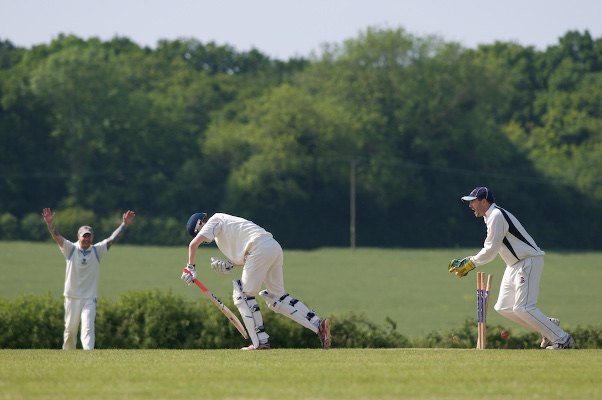 England Cricket Match scoring innings