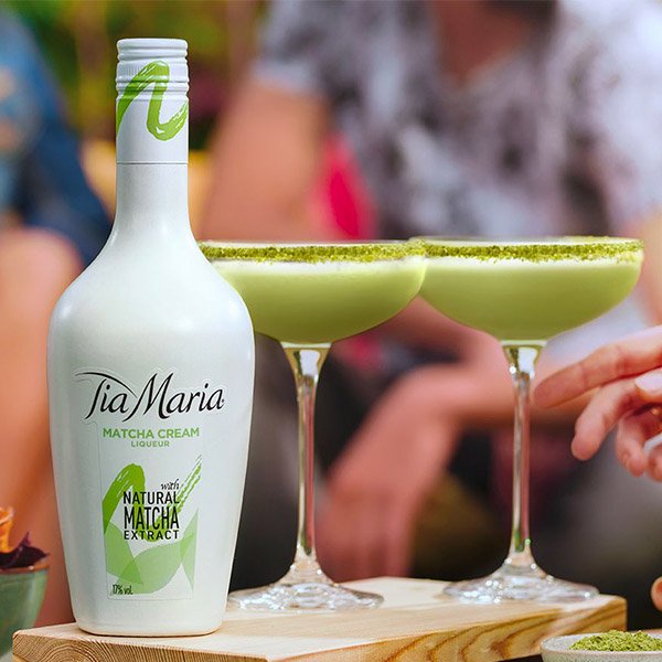 Tia Maria Matcha and vodka cocktail recipe - Matcha-Tini