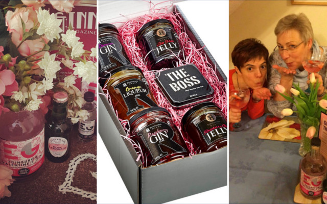 edinburgh gin rose valentines