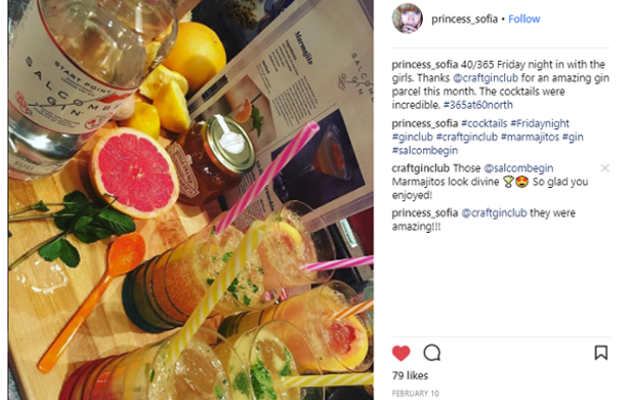 Gin Cocktails on Instagram
