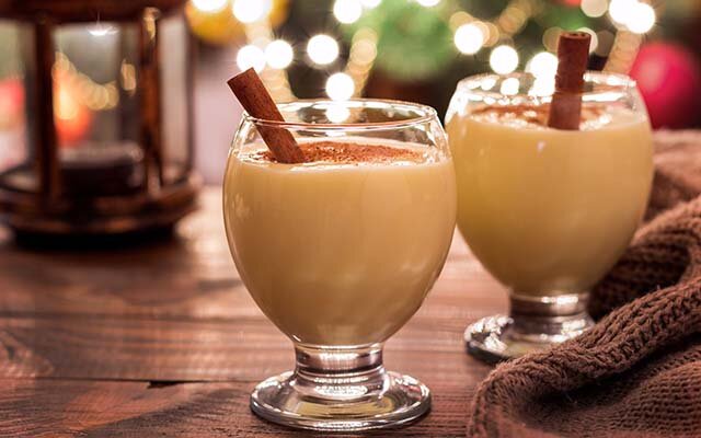 Creamy Hot Gin Cocktail