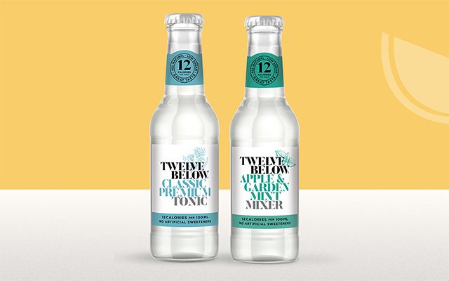 Twelve Belowe low-calorie and low-sugar mixers