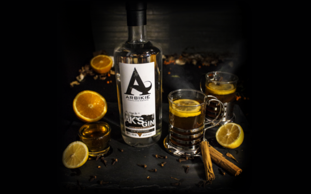 Arbikie gin by the Fire orange hot toddy