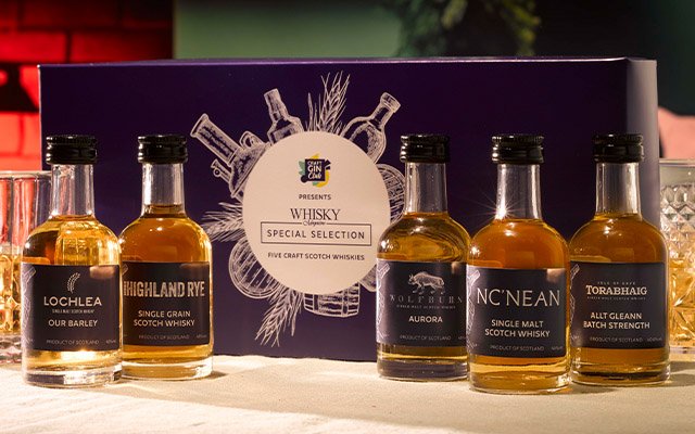 Whisky tasting set