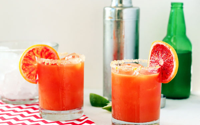 Blood Orange gin and tonic
