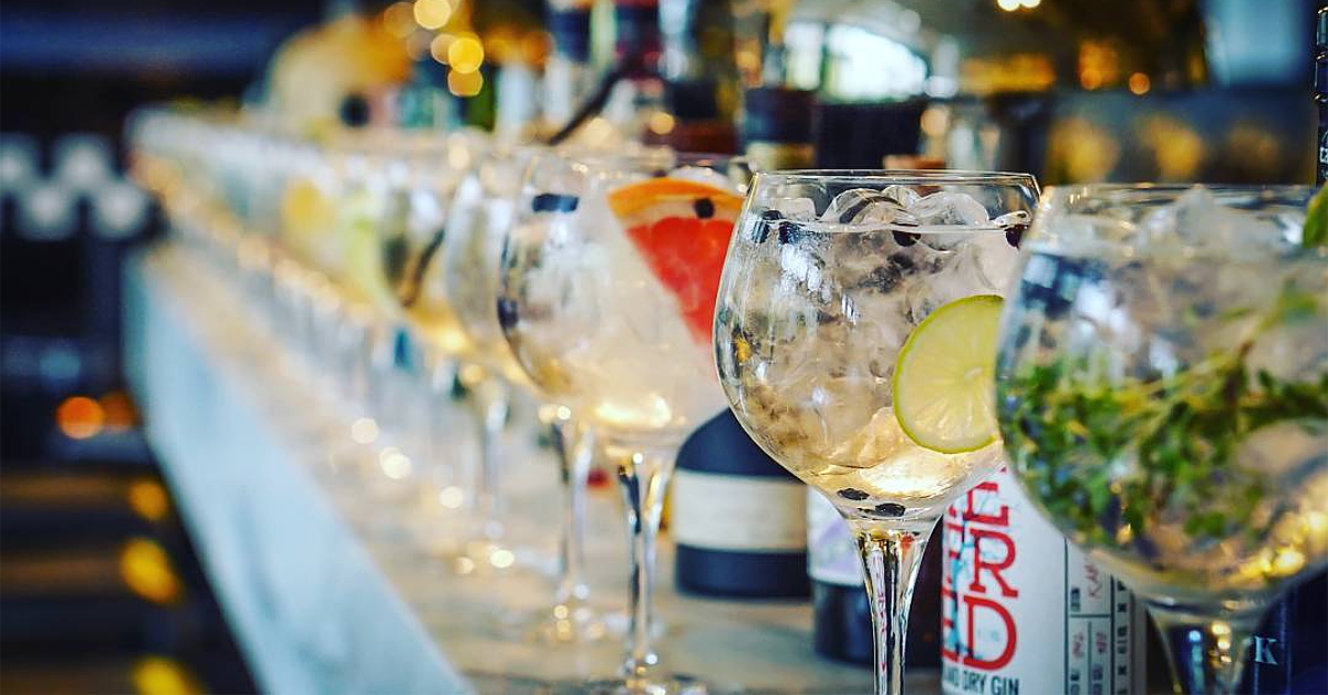 Assorted Gin Tonic Cocktails