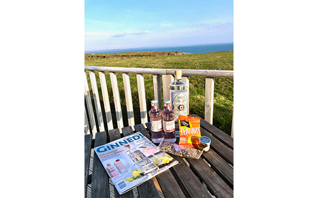 Cathryn’s family holiday to Pembrokeshire got us all wanting a nice cold G&T overlooking a similarly fantastic view!