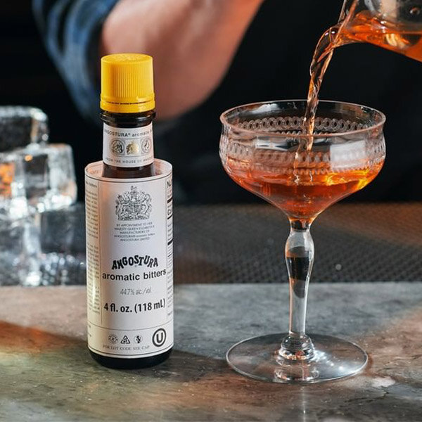 Angostura bitters and gin pairings