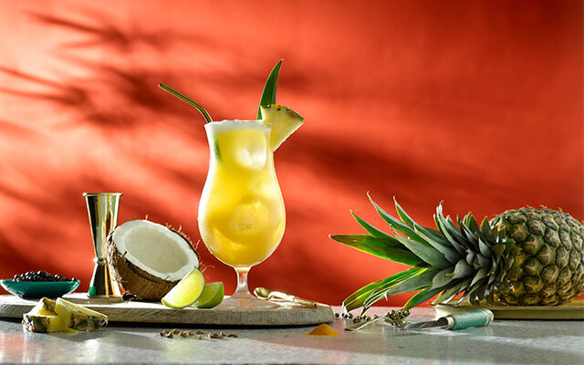 Gin-a-colada cocktail recipe