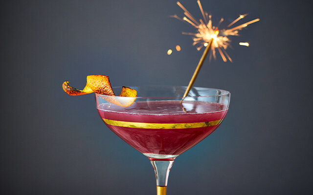 Bonfire Bramble cocktail recipe