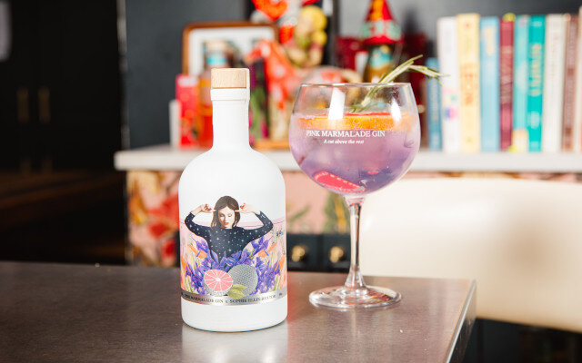 Colour-changing gin and tonic with rosemary.jpeg
