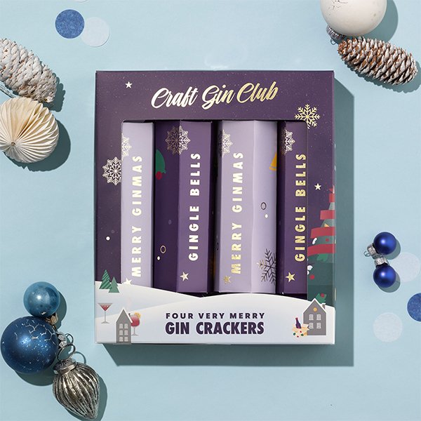 Classic gin crackers set