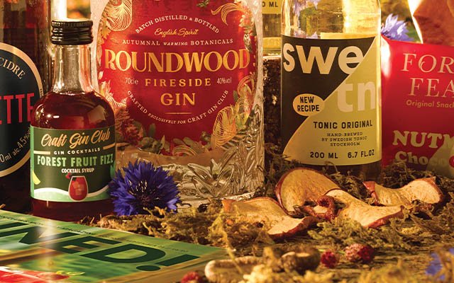 Craft Gin Club's September 2023 Garnishes and Cocktail Syrup