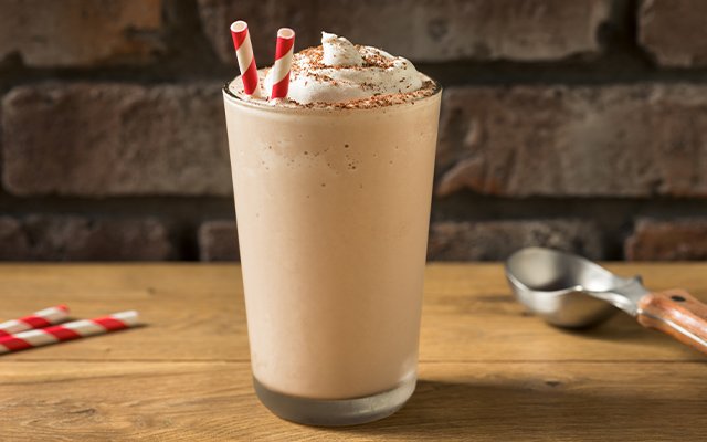 Gin-laced Hazelnut, Chocolate & Irish Cream Milkshake