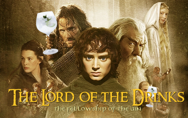 LOTR gin parody