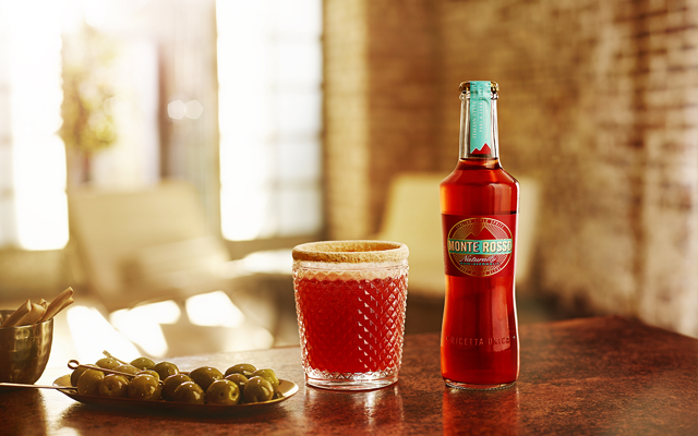 Monte Rosso Garnet Sling Gin Cocktail