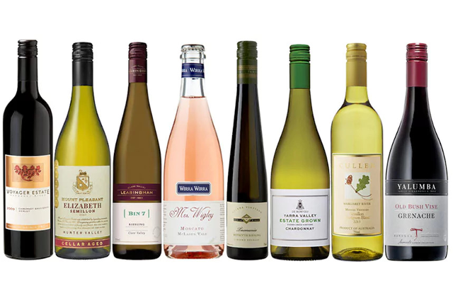 Wine selection hamper