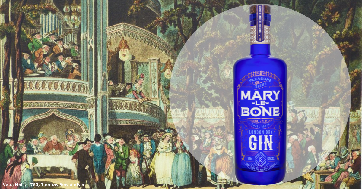 old vintage theatre pleasure gardens in marylebone gin