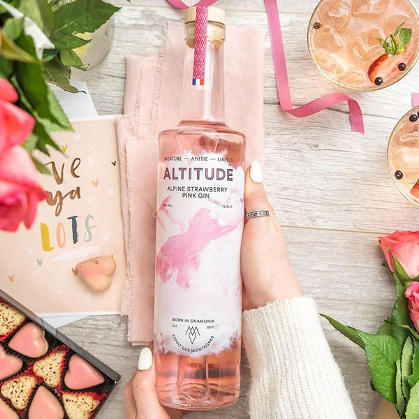 Altitude Alpine Strawberry Pink Gin to buy