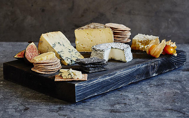 Cheeseboard inspired by gin
