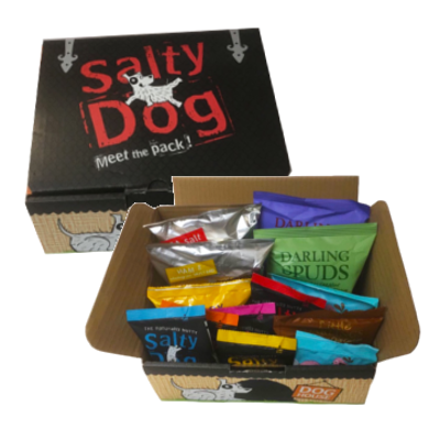 Salty Dog Snack Box Gourmet crisps