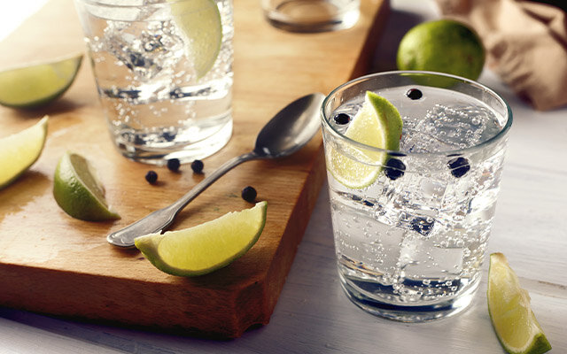 Lime & Black Peppercorn G&T