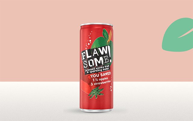 Flawsome! Apple & Strawberry Sparking Water