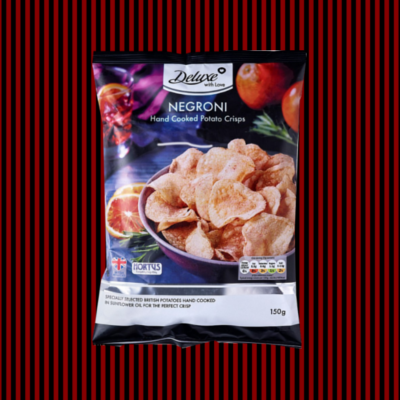 Lidl Negroni flavoured crisps