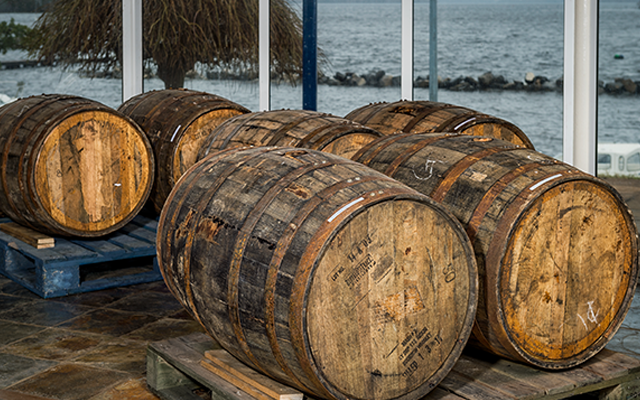 Boatyard Gin Barrels