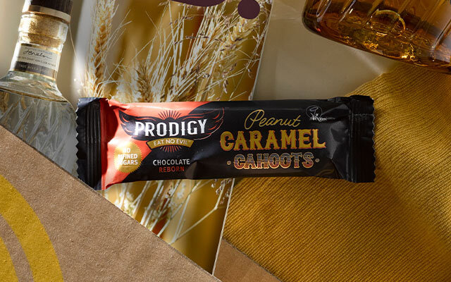 Prodigy Peanut Caramel Cahoots Chocolate Bar