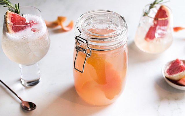 Grapefruit cocktail 