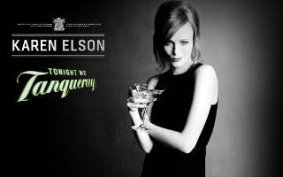 Karen Elson Tanqueray
