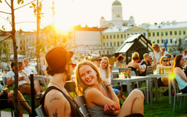 Finland Kalevala gin date spot