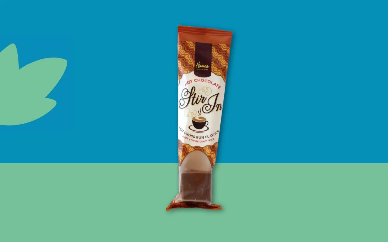 Hames Hot Cross Bun Hot Chocolate Stirrers Craft Gin Club April 2025