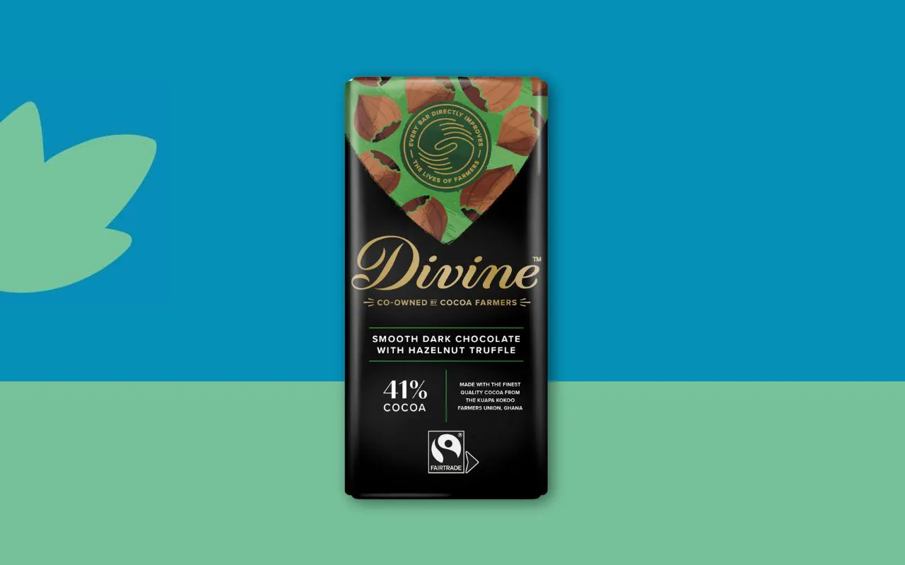 Divine Hazelnut & Truffle Bar 90g Craft Gin Club April 2025