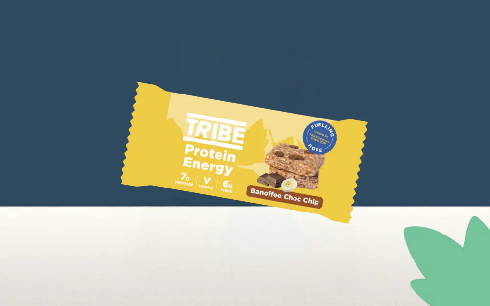 TRIBE Protein Energy Flapjack Banoffee Choc Chip