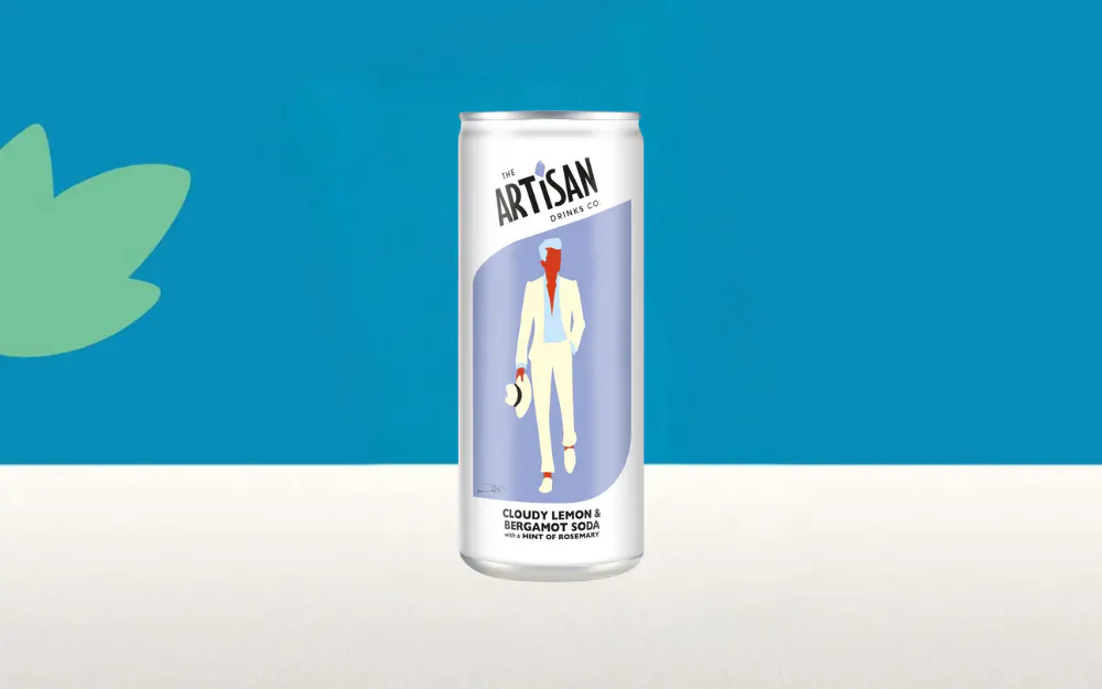 Artisan Drinks Co. Cloudy Lemon & Bergamot Soda