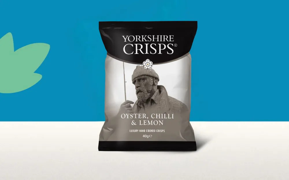 Yorkshire Crisps Oyster, Chilli & Lemon