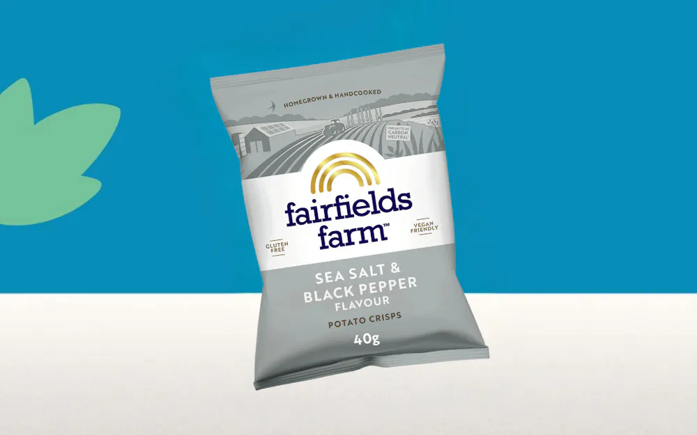 Fairfield Crisps Sea Salt & Black Pepper