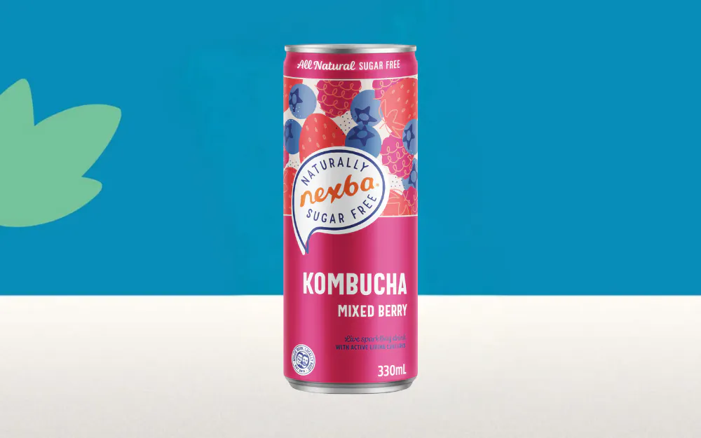 Nexba Mixed Berry Kombucha