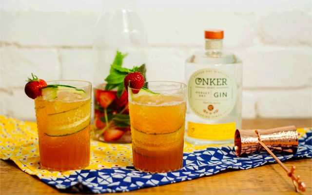 Conker Gin cocktail G and Liberty