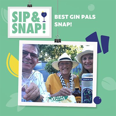 BEST GIN PALS SNAP! 
