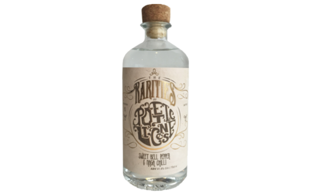 poetic license chilli flavoured gin