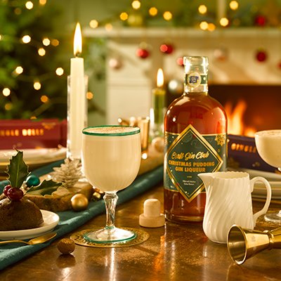 Christmas pudding gin liqueur 